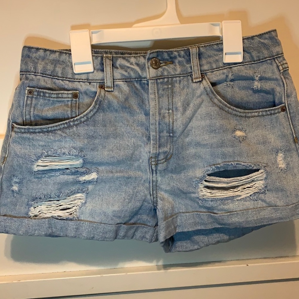 Forever 21 high waisted denim shorts